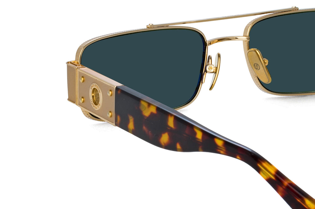 Linda Farrow - Joey Sunglasses Light Gold (C2)