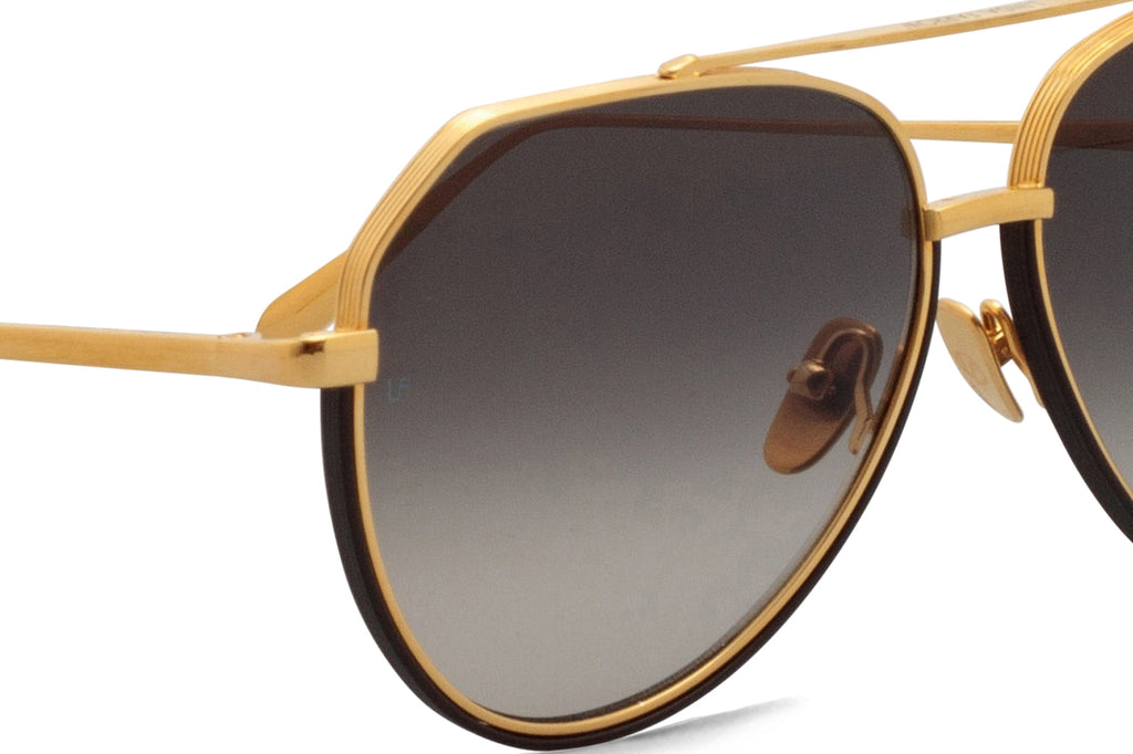 Linda Farrow - Bayer Sunglasses Yellow Gold (C1)