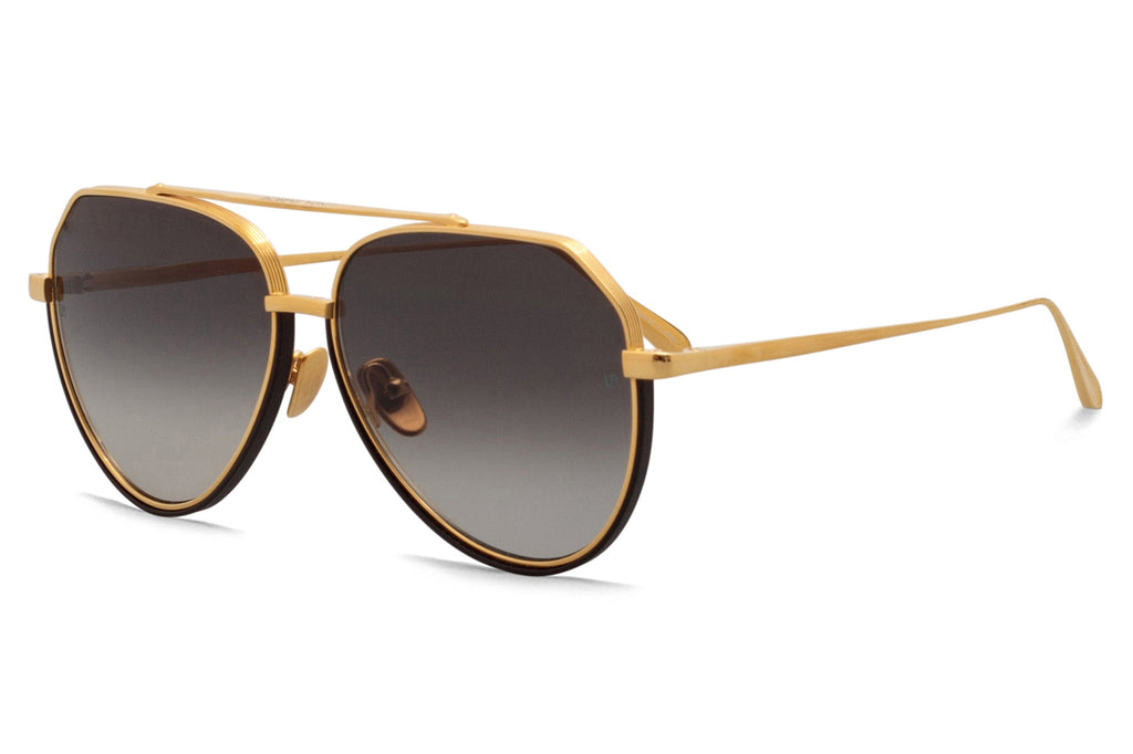 Linda Farrow - Bayer Sunglasses Yellow Gold (C1)