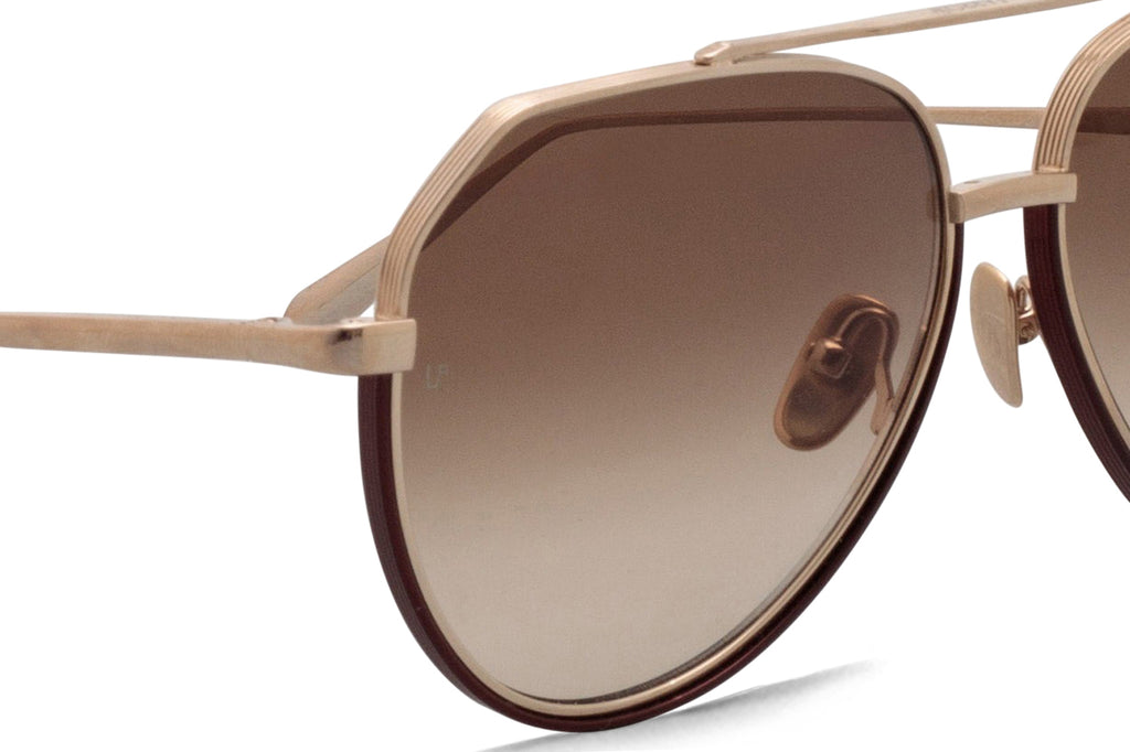 Linda Farrow - Bayer Sunglasses Light Gold (C2)
