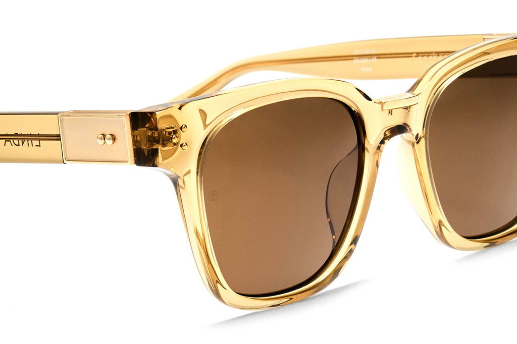 Linda Farrow - Sanchez Sunglasses Khaki (C6)