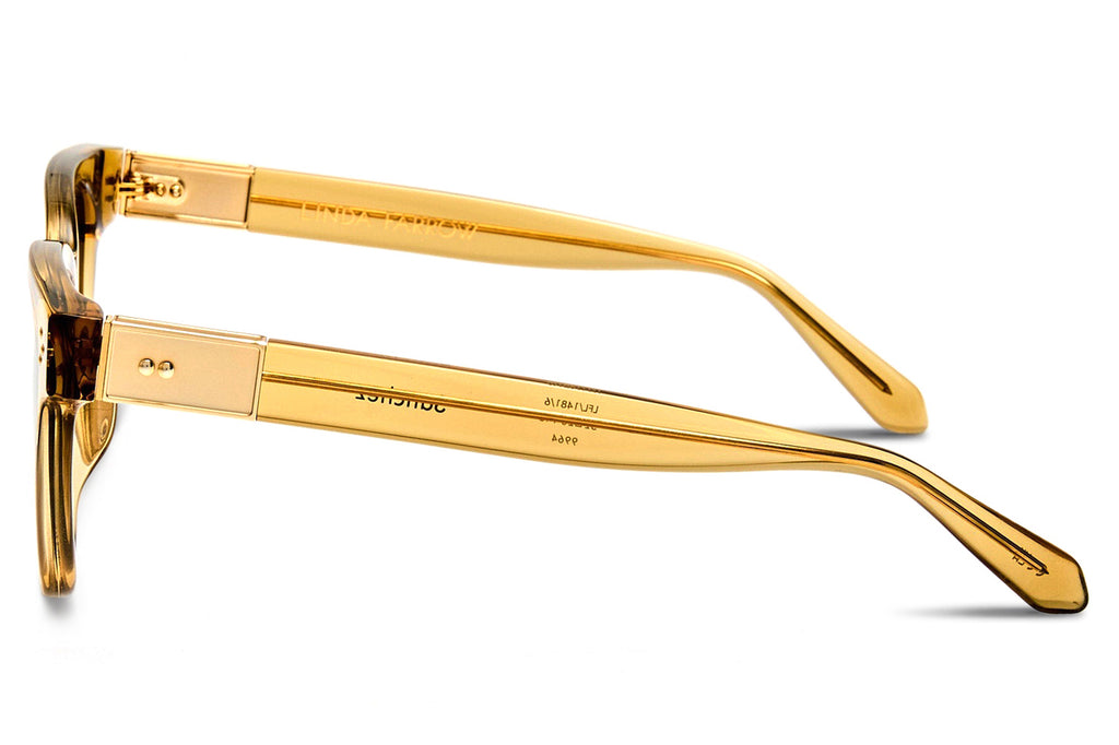 Linda Farrow - Sanchez Sunglasses Khaki (C6)