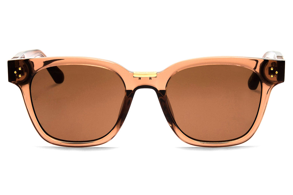 Linda Farrow - Sanchez Sunglasses Brown (C8)