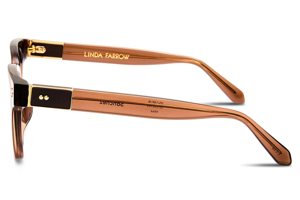 Linda Farrow - Sanchez Sunglasses Brown (C8)