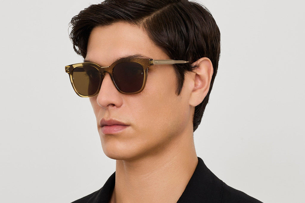 Linda Farrow - Evans Sunglasses Khaki (C6)