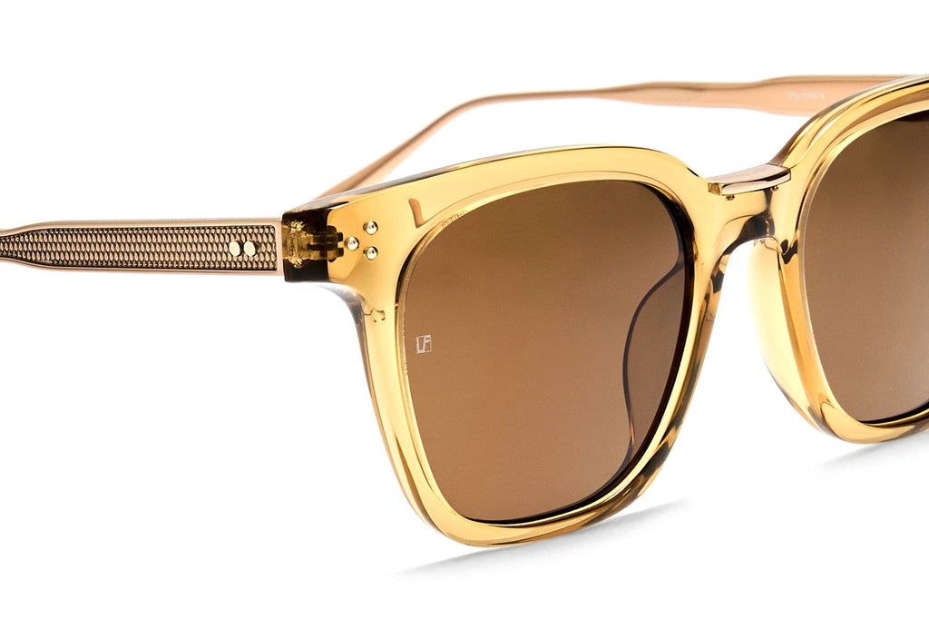 Linda Farrow - Evans Sunglasses Khaki (C6)