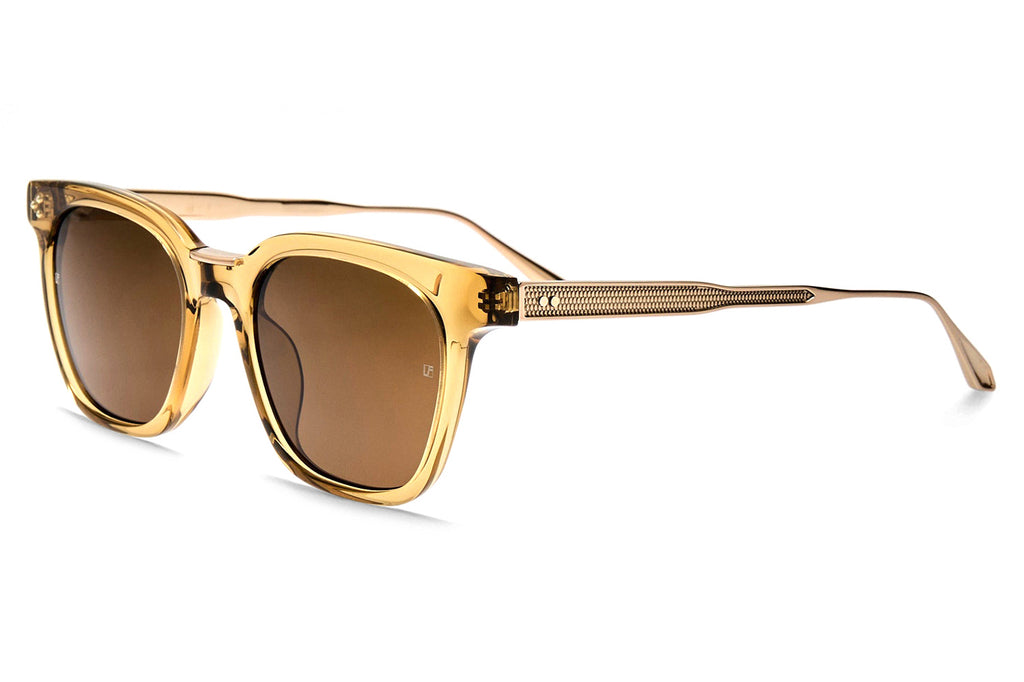 Linda Farrow - Evans Sunglasses Khaki (C6)