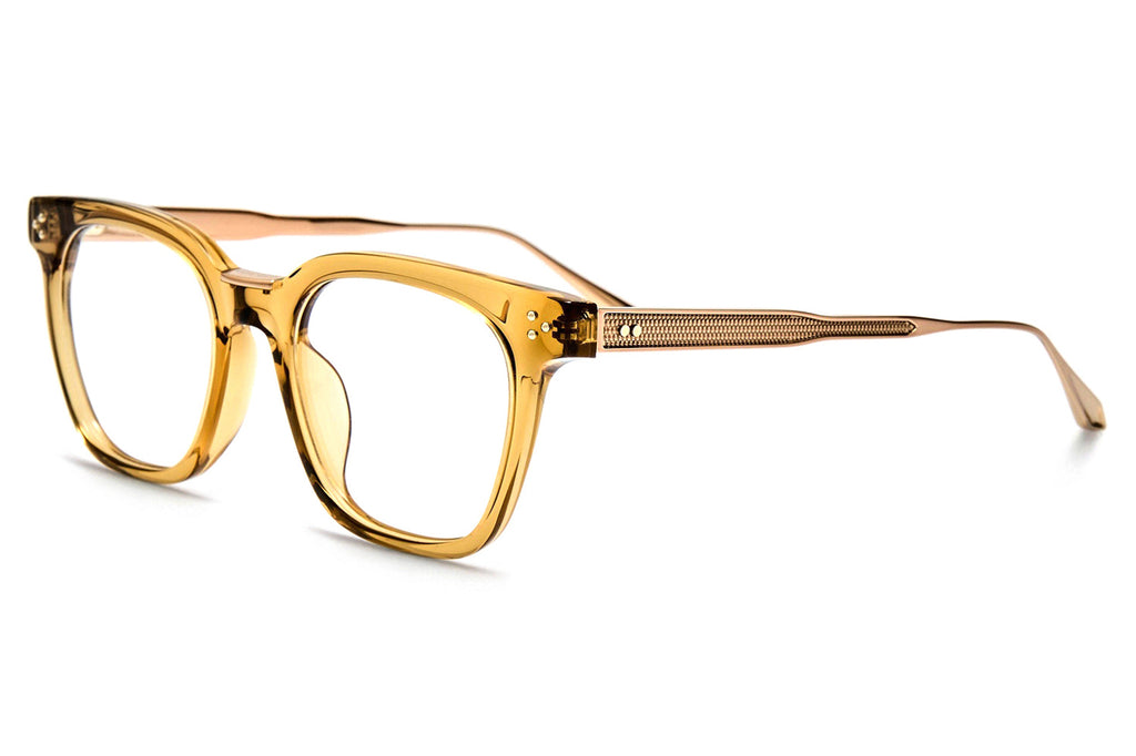 Linda Farrow - Evans Eyeglasses Khaki/Light Gold (C7)