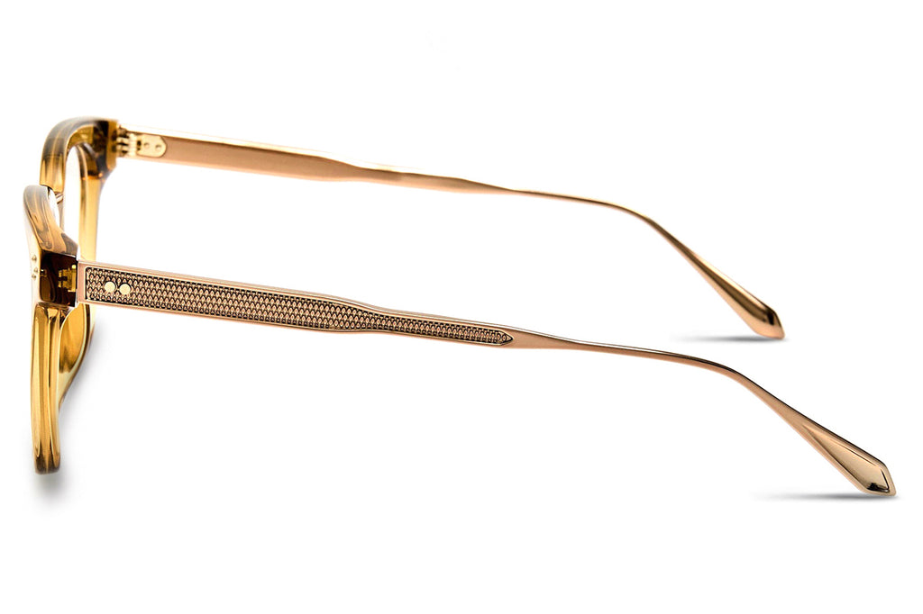Linda Farrow - Evans Eyeglasses Brown/Matt Champagne (C9)