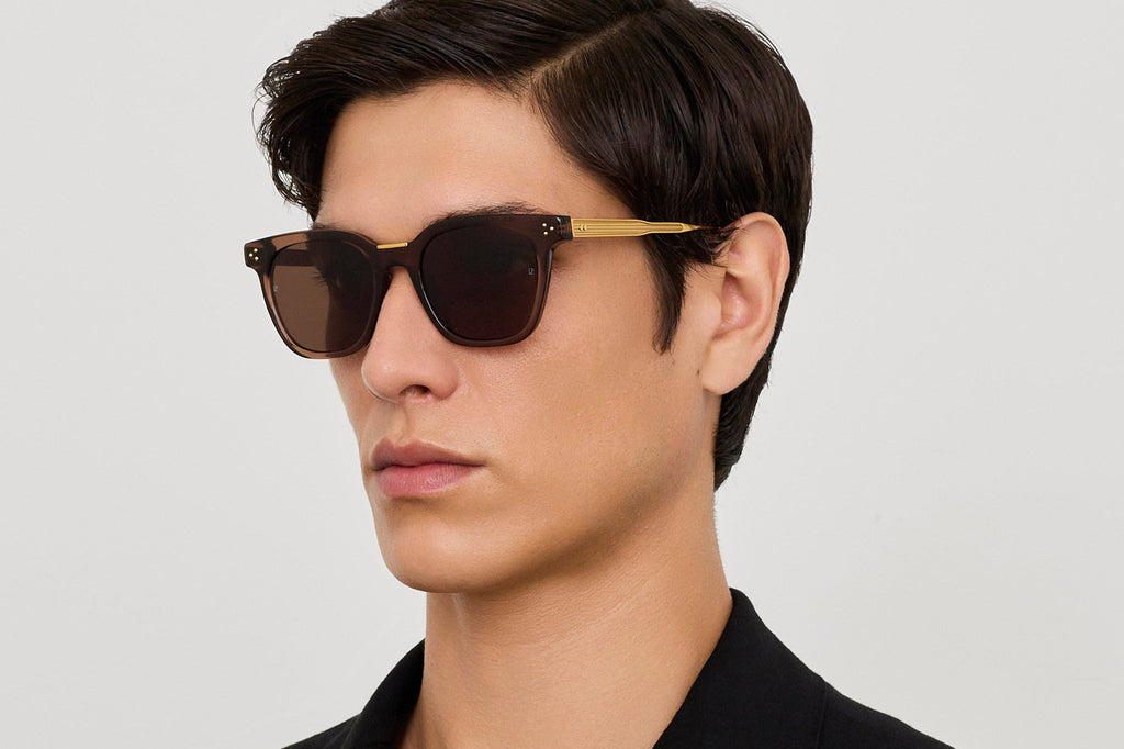 Linda Farrow - Evans Sunglasses Brown (C8)