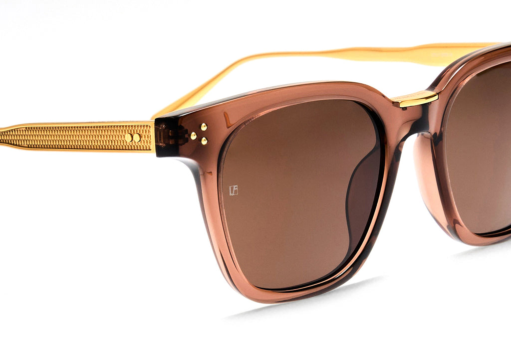 Linda Farrow - Evans Sunglasses Brown (C8)