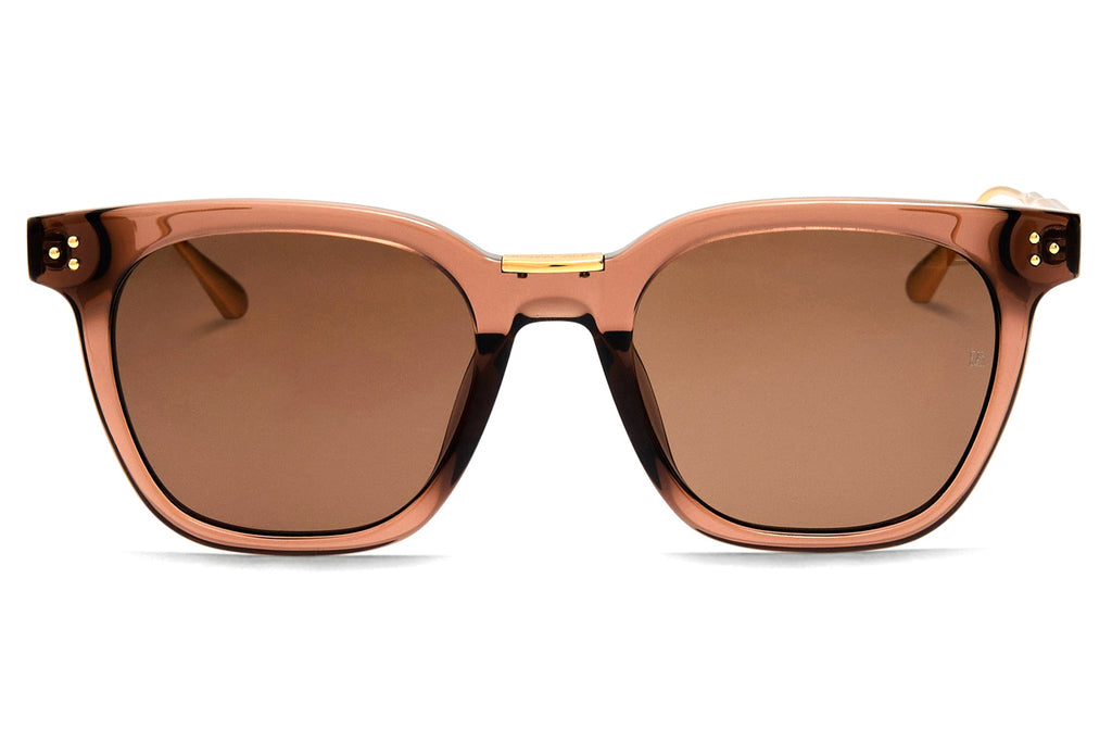 Linda Farrow - Evans Sunglasses Brown (C8)