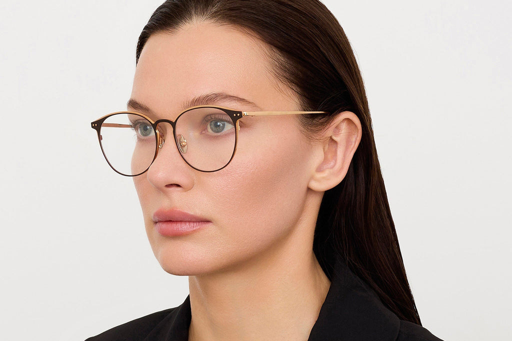 Linda Farrow - Yves Eyeglasses Rose Gold/Black (C2)