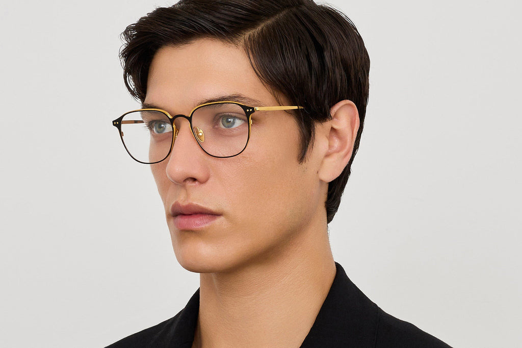 Linda Farrow - Jude Eyeglasses Yellow Gold/Black (C1)