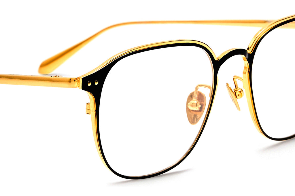 Linda Farrow - Jude Eyeglasses Yellow Gold/Black (C1)
