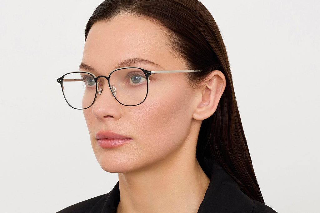 Linda Farrow - Jude Eyeglasses White Gold/Black (C2)