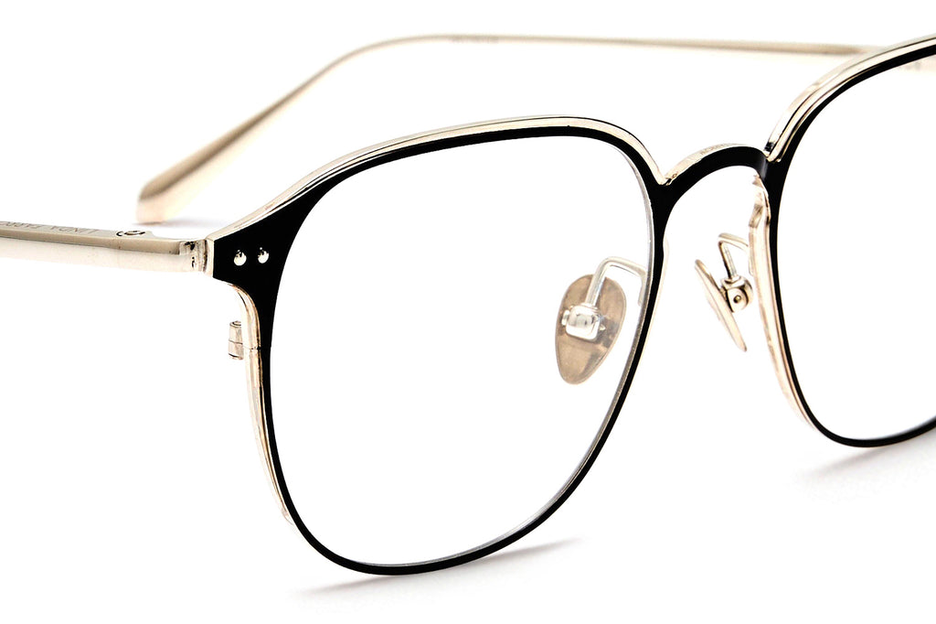Linda Farrow - Jude Eyeglasses White Gold/Black (C2)