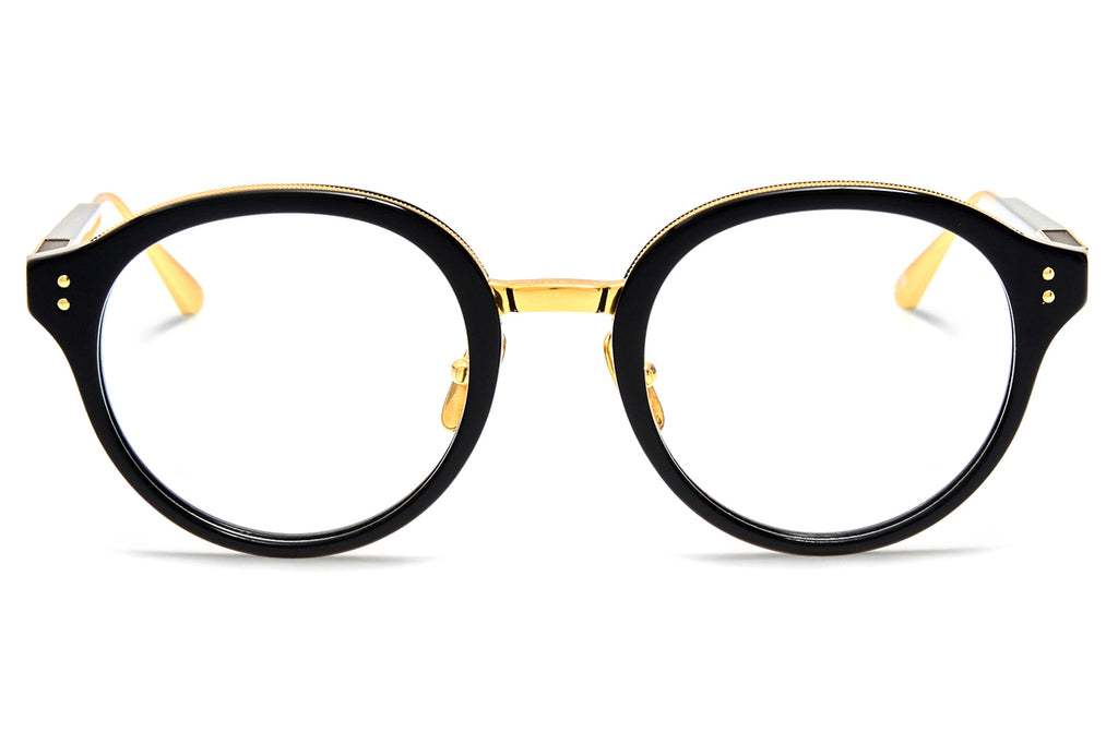Linda Farrow - Curtis Eyeglasses Black/Yellow Gold (C1)
