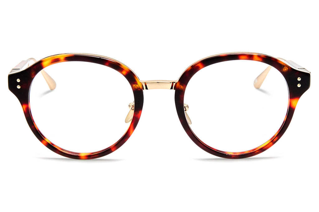 Linda Farrow - Curtis Eyeglasses Dark Tortoiseshell/Light Gold (C2)