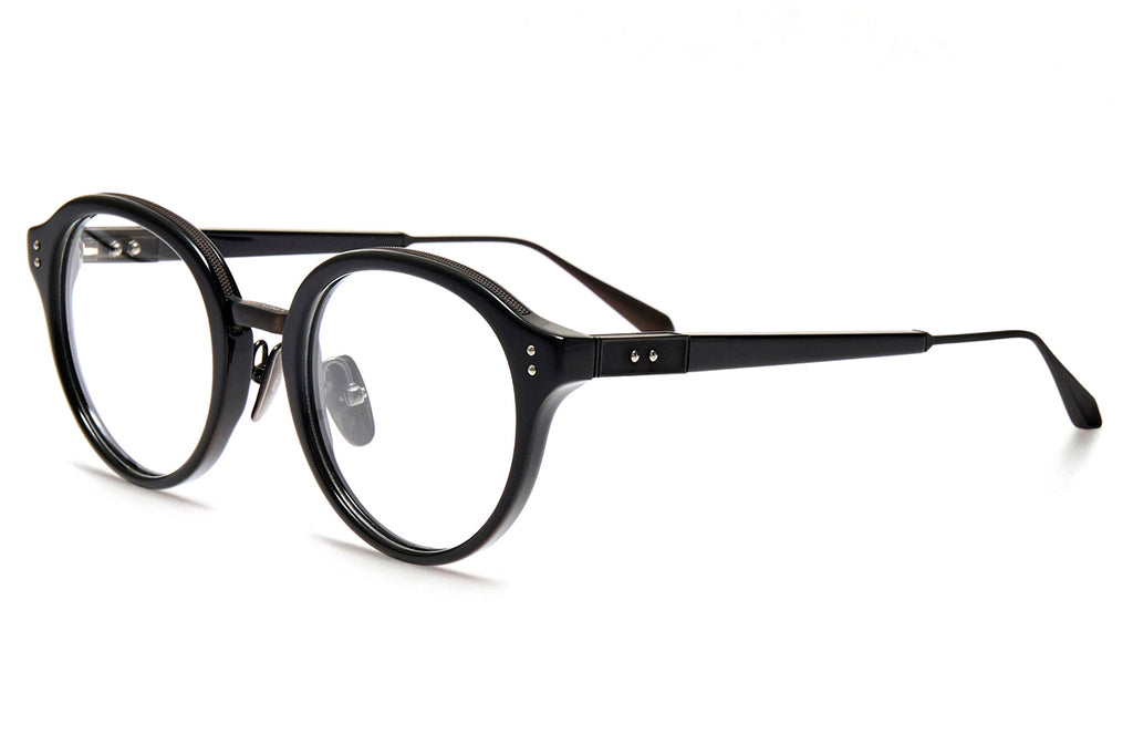 Linda Farrow - Curtis Eyeglasses Black/Matte Nickel (C3)
