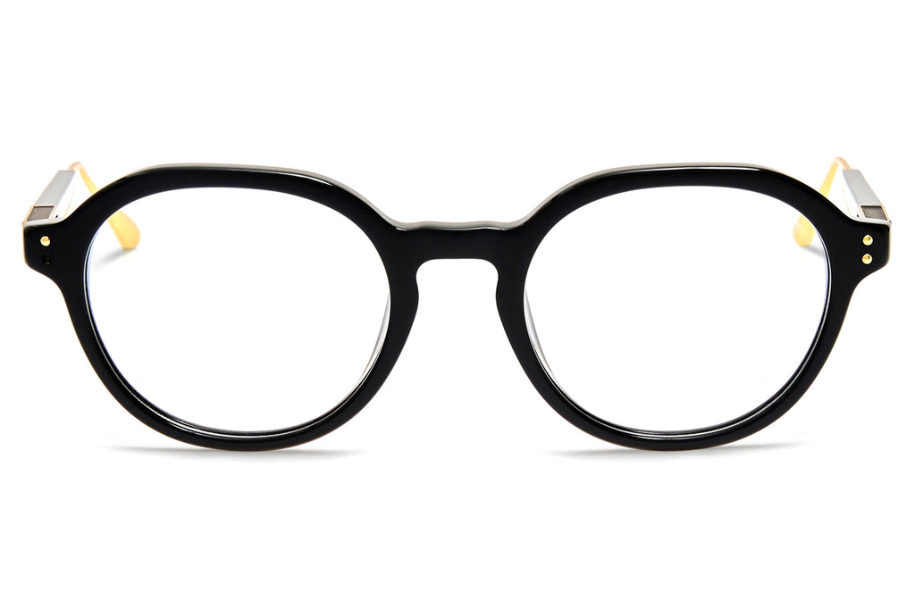 Linda Farrow - Nelson Eyeglasses Black/Yellow Gold (C1)