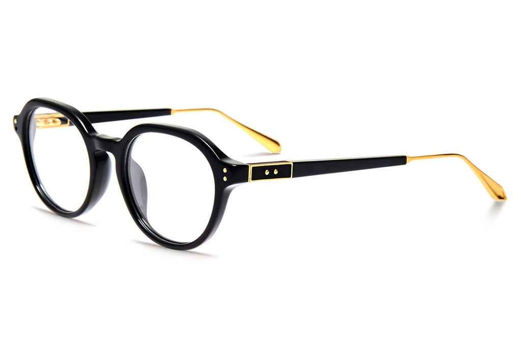 Linda Farrow - Nelson Eyeglasses Black/Yellow Gold (C1)