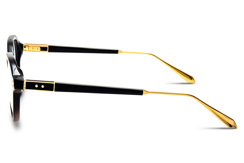 Linda Farrow - Nelson Eyeglasses Black/Yellow Gold (C1)