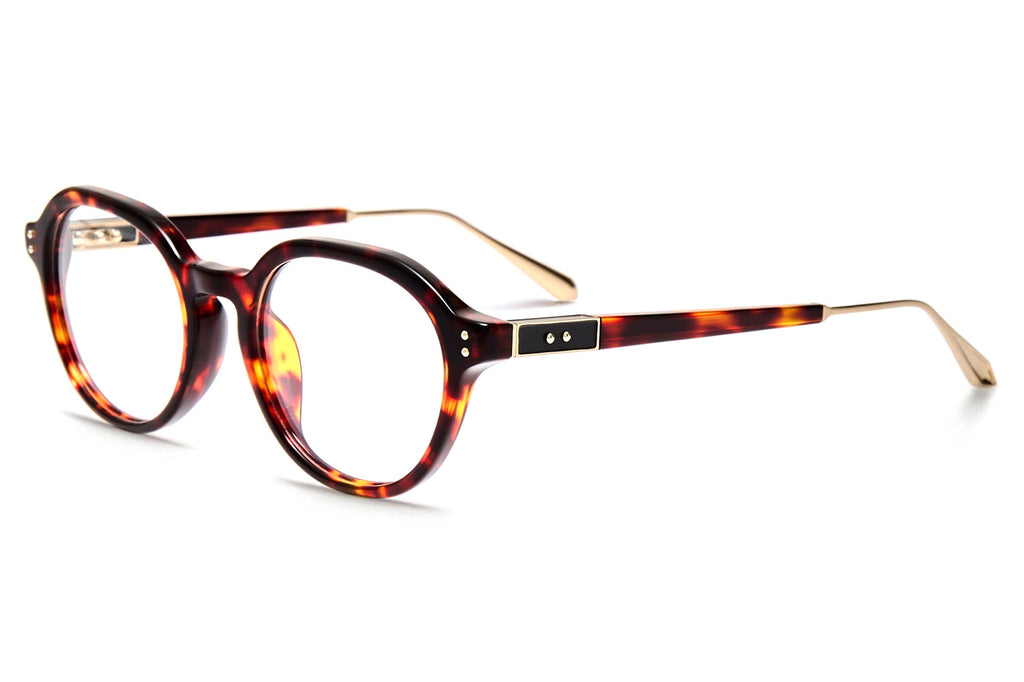 Linda Farrow - Nelson Eyeglasses Dark Tortoiseshell/Light Gold (C2)