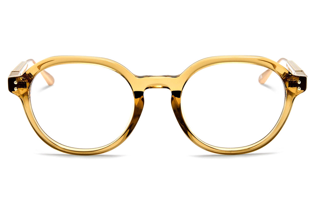 Linda Farrow - Nelson Eyeglasses Khaki/Light Gold (C3)