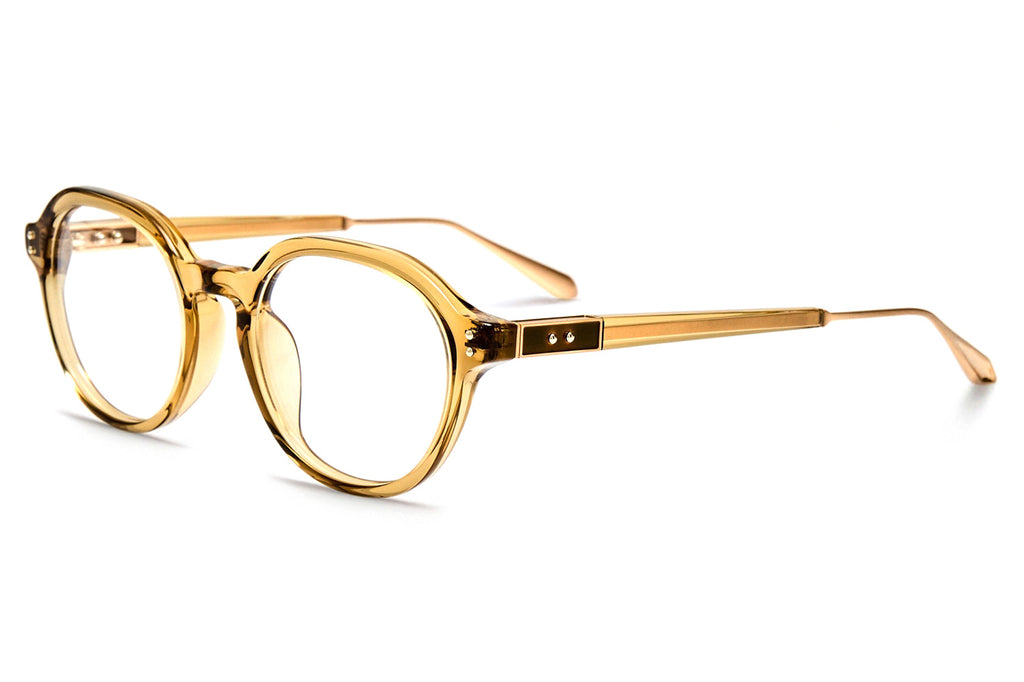 Linda Farrow - Nelson Eyeglasses Khaki/Light Gold (C3)
