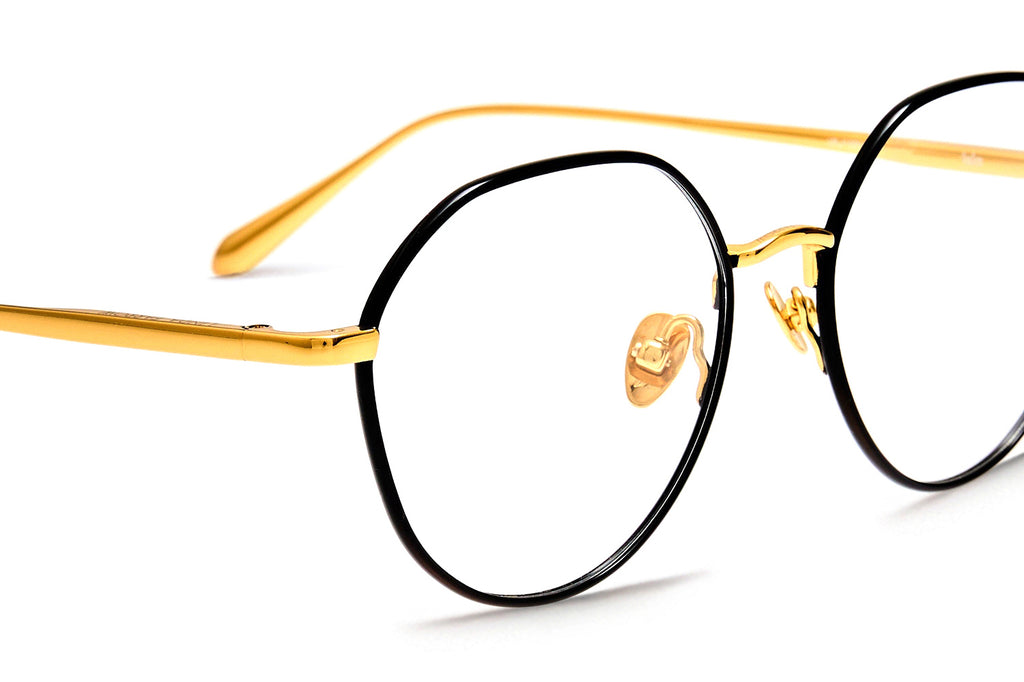 Linda Farrow - Isla Eyeglasses Yellow Gold/Black (C1)