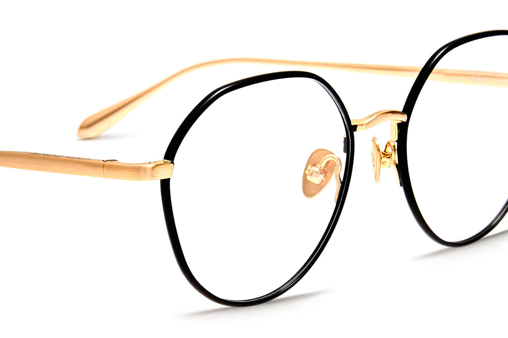 Linda Farrow - Isla Eyeglasses Matt Champagne/Satin Black (C3)