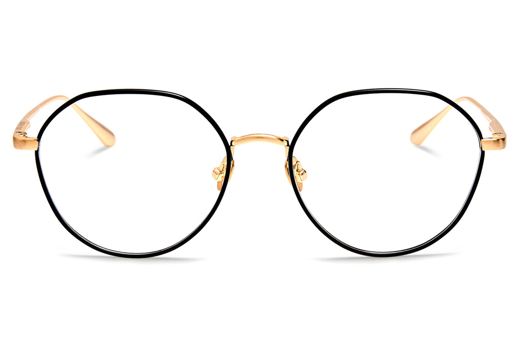 Linda Farrow - Isla Eyeglasses Matt Champagne/Satin Black (C3)