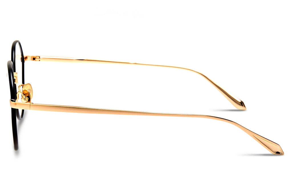 Linda Farrow - Isla Eyeglasses Matt Champagne/Satin Black (C3)