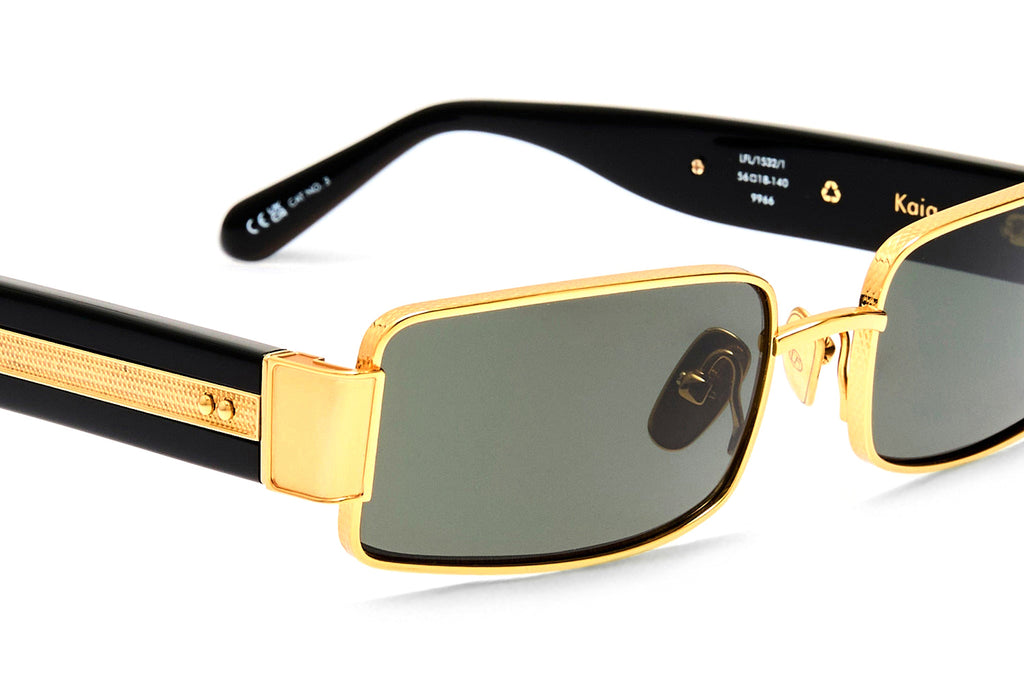 Linda Farrow - Kaia Sunglasses Yellow Gold/Black (C1)