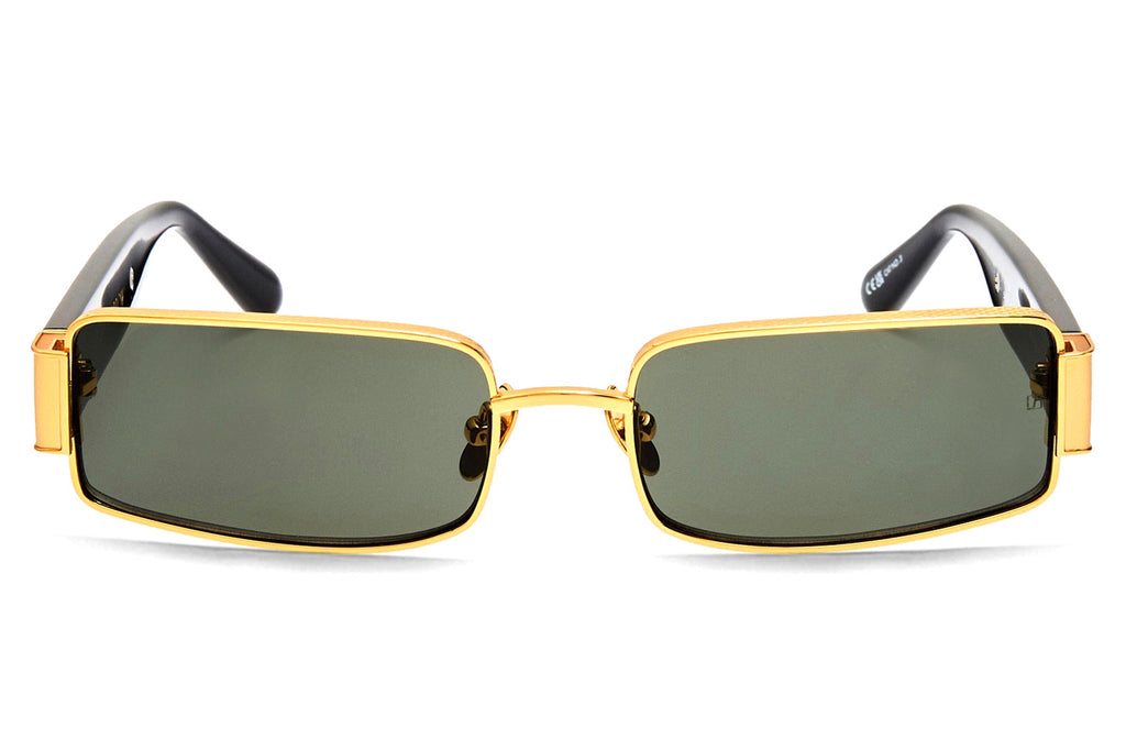 Linda Farrow - Kaia Sunglasses Yellow Gold/Black (C1)