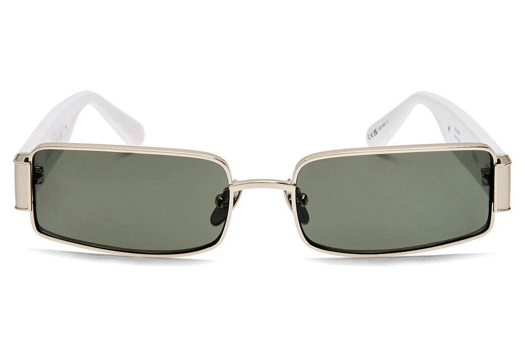 Linda Farrow - Kaia Sunglasses White Gold/White (C2)