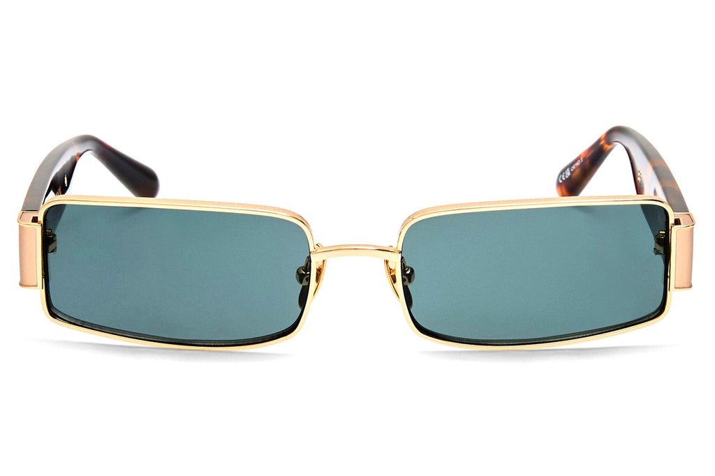 Linda Farrow - Kaia Sunglasses Light Gold/Dark Tortoise (C4)