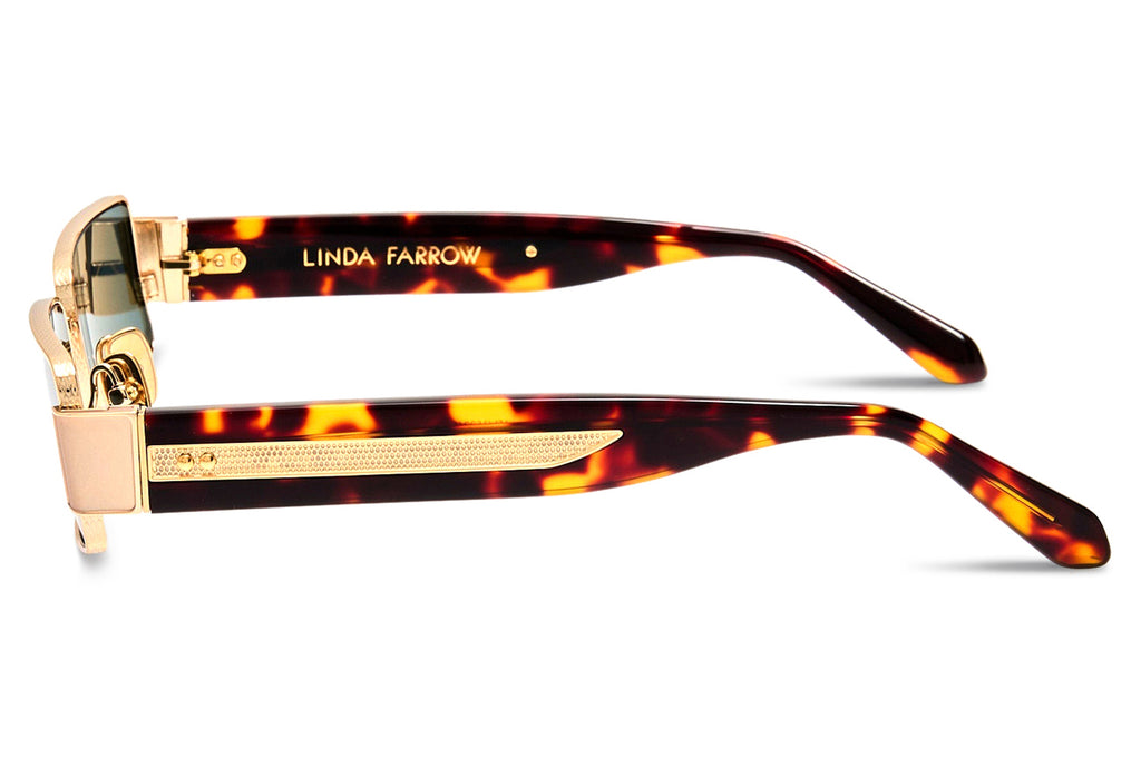 Linda Farrow - Kaia Sunglasses Light Gold/Dark Tortoise (C4)