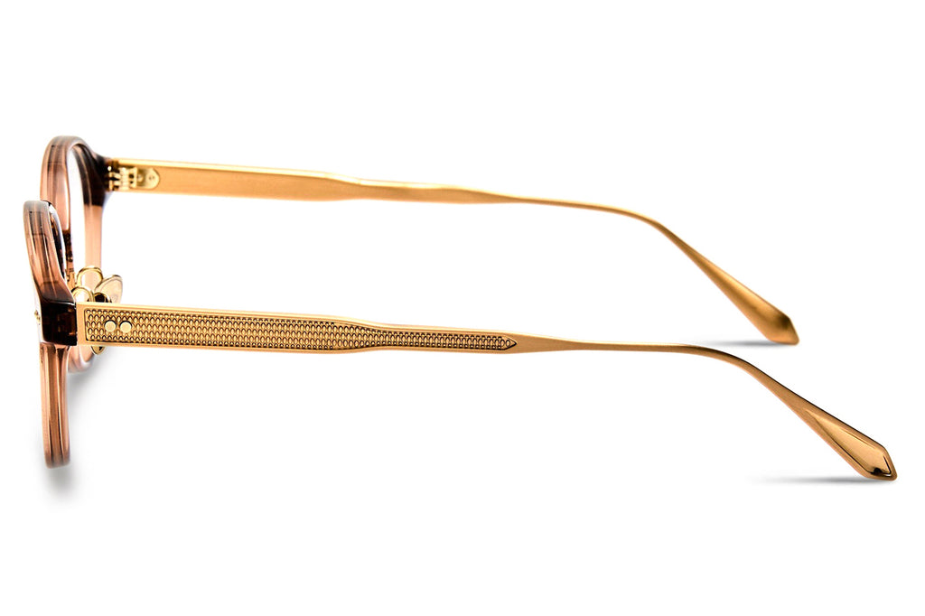 Linda Farrow - Marco Eyeglasses Brown/Matte Champagne (C11)