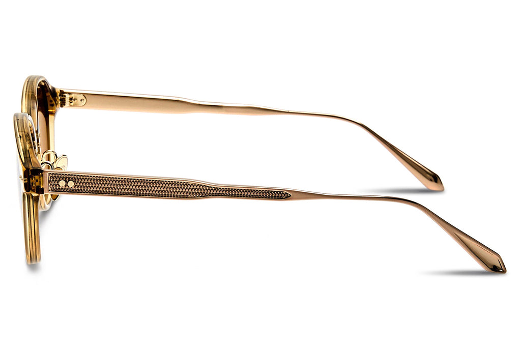 Linda Farrow - Marco Sunglasses Khaki/Light Gold (C8)