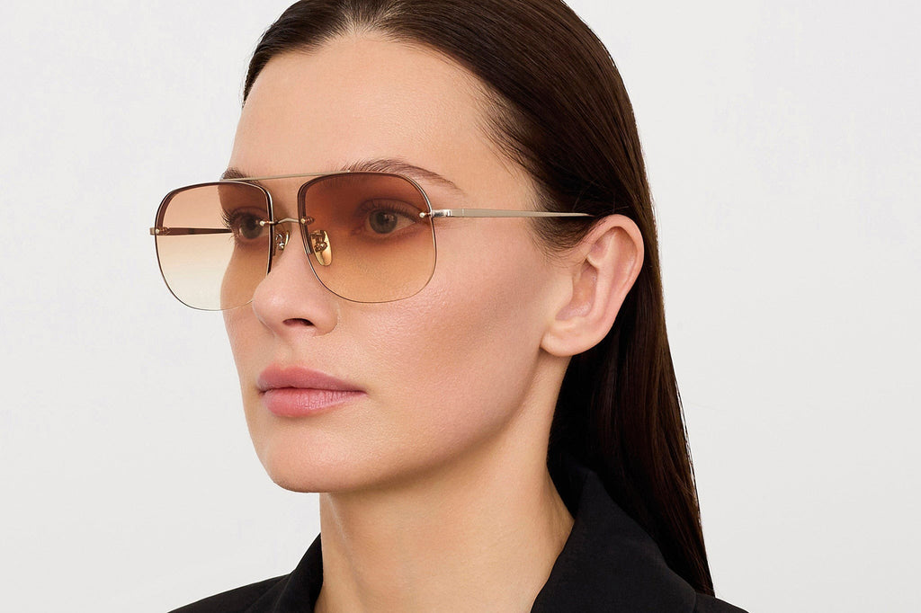 Linda Farrow - Seren Sunglasses Light Gold (C7)