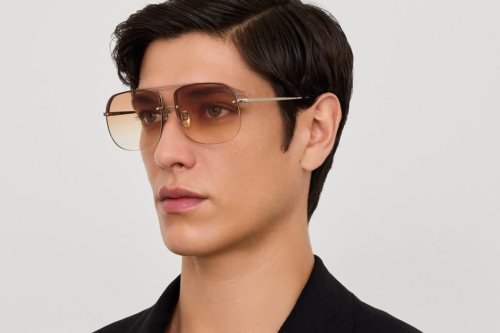 Linda Farrow - Seren Sunglasses Light Gold (C7)