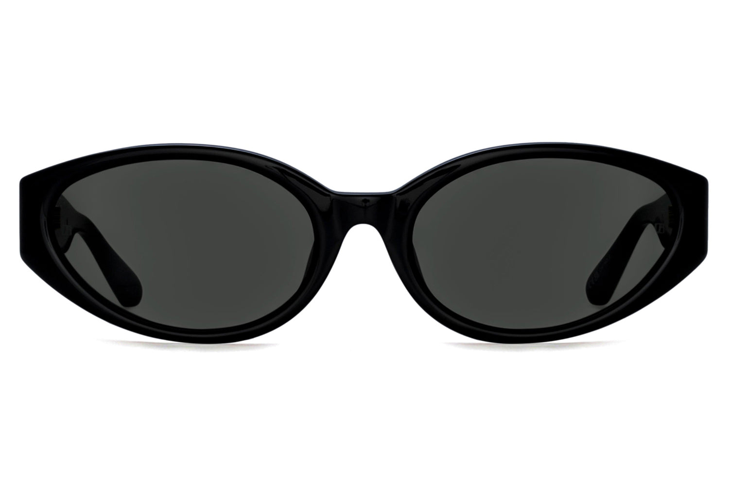 Linda Farrow LFL805C Round Black Unisex Sunglasses All Sunglasses main image 4
