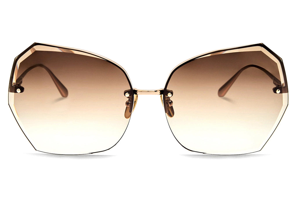 Linda Farrow - Lila Sunglasses Light Gold (C1)