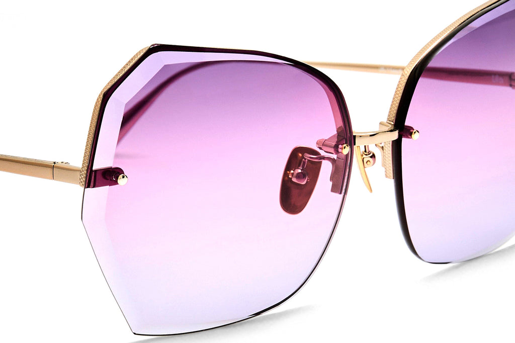 Linda Farrow - Lila Sunglasses Light Gold (C5)