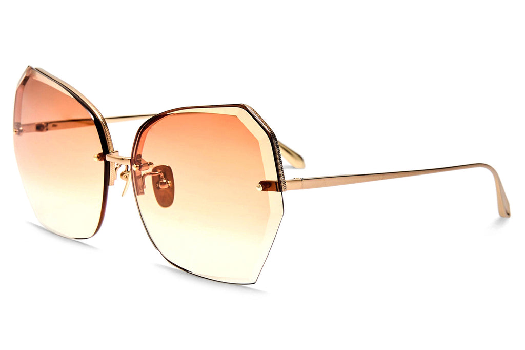 Linda Farrow - Lila Sunglasses Light Gold (C7)