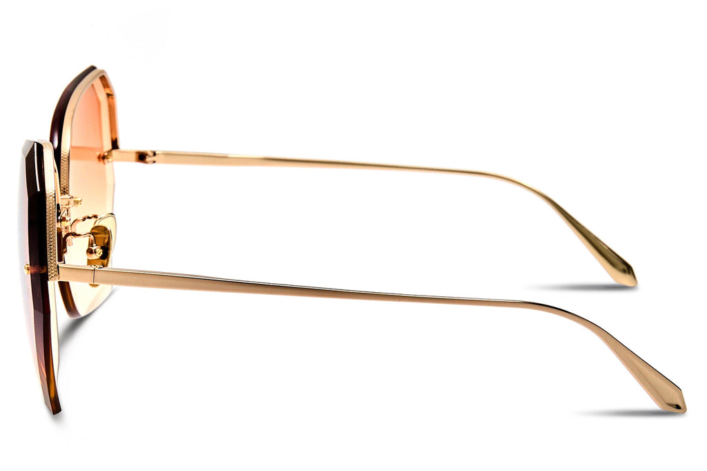 Linda Farrow - Lila Sunglasses Light Gold (C7)