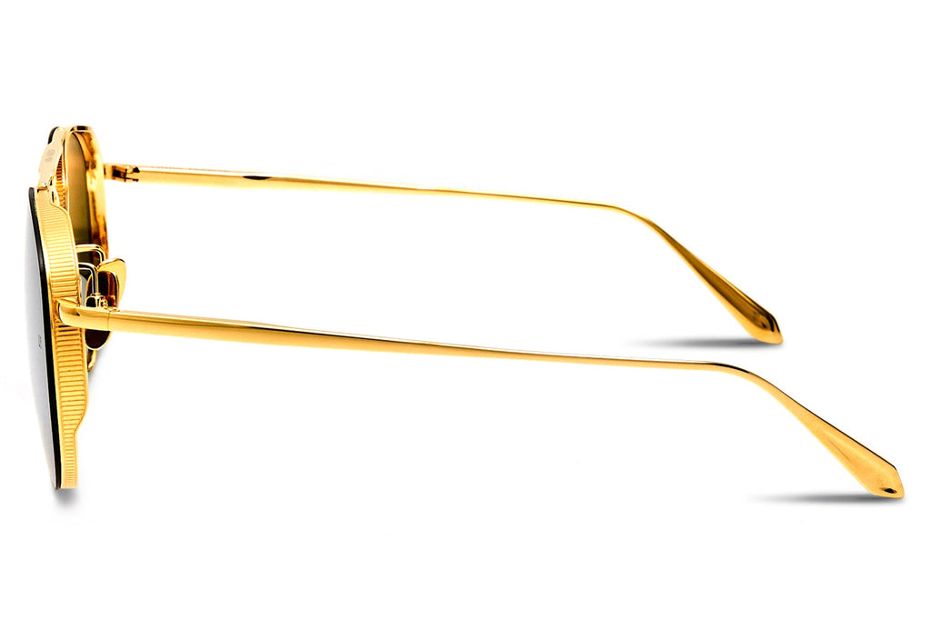 Linda Farrow - Meret Sunglasses Yellow Gold (C1)