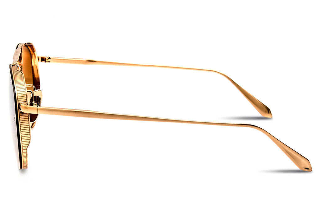 Linda Farrow - Meret Sunglasses Matte Champagne (C2)